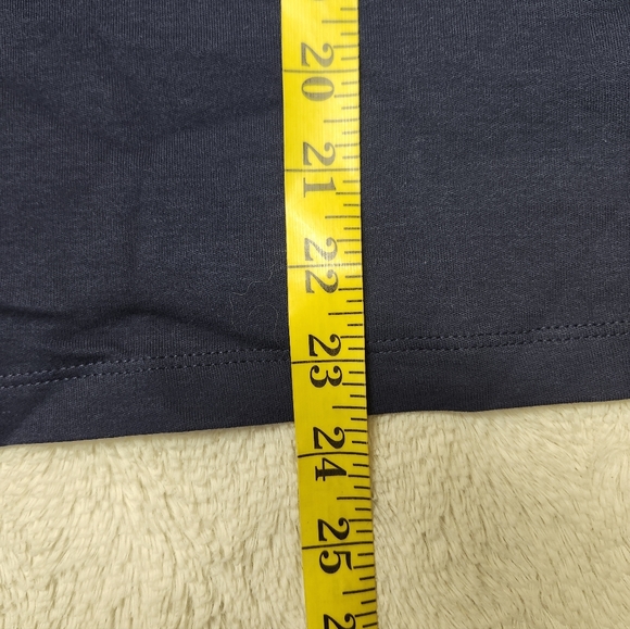 Appleseed's Women’s 3/4 Sleeve Collared Polo Top Petite Sz PXL Blue 100% Cotton - Picture 12 of 12